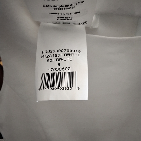 Flower girl dress with organza ruffle skirt - Picture 3 of 5